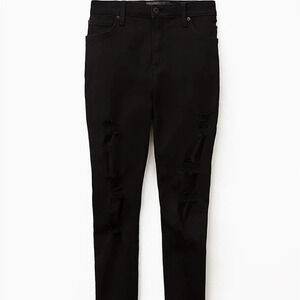 Torrid SKY HIGH SKINNY JEAN - PREMIUM STRETCH BLACK Size 24S